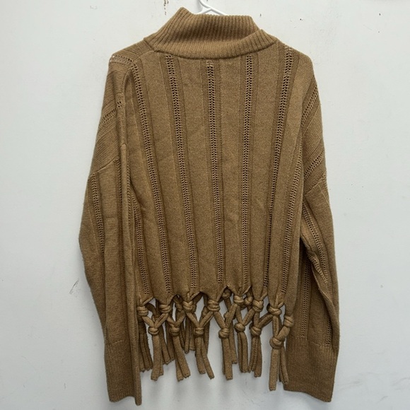 JONATHAN SIMKHAI Josephine Chunky Tassel Sweater - Picture 4 of 6